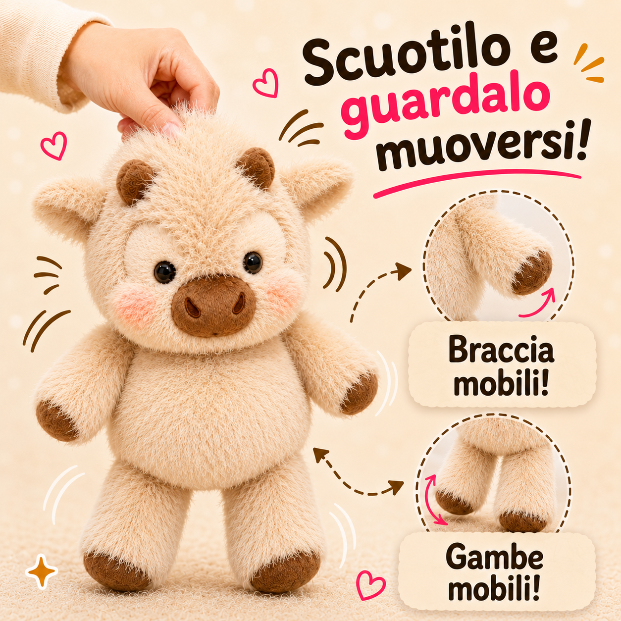 CozyRunner™ I Peluche Che Corrono